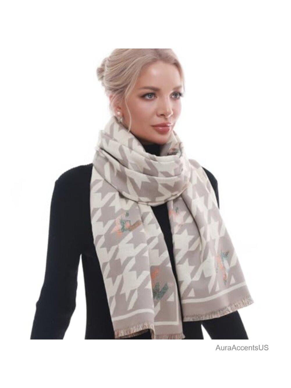 Women's Pashmina Scarf Shawl Wrap Winter Warm Cashmere Feel